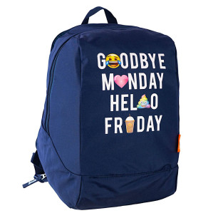 Zaino Reversibile Emoji Style