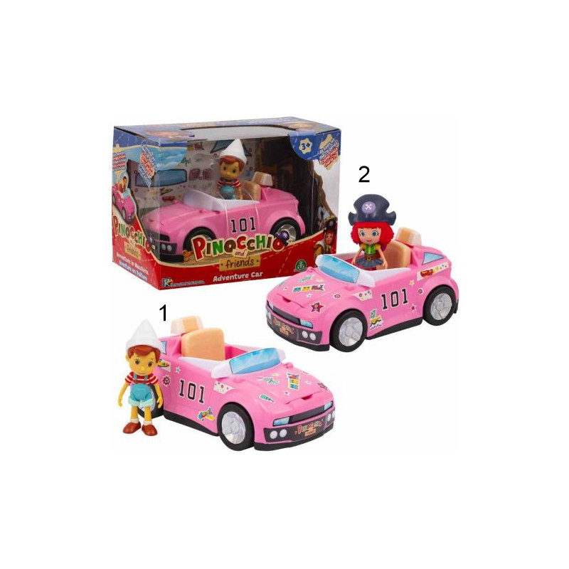 Pinocchio - Auto Con Personaggio