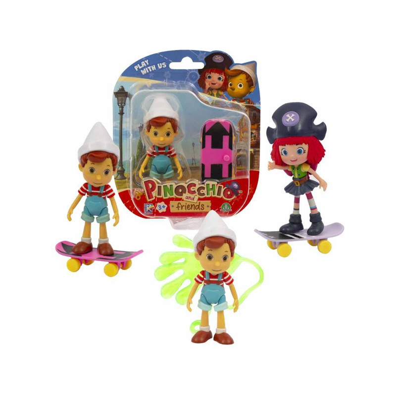 Pinocchio Mini Fig C/ Acc.