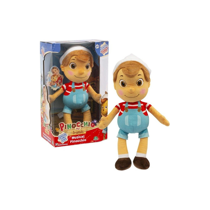 Pinocchio- Plush Musicale 36 Cm