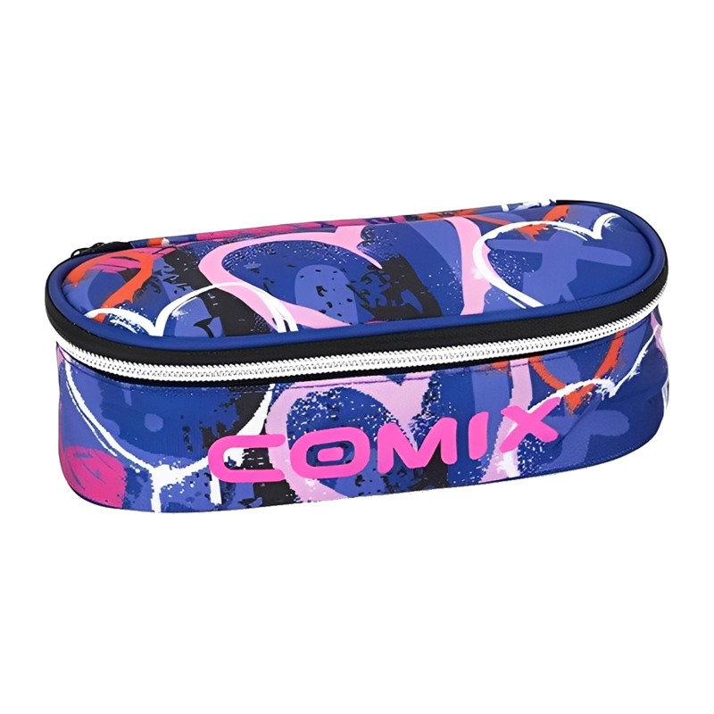 Astuccio Ovale Organizzato Comix Wbs  Sprayheart