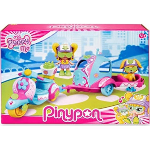 Pinypon Puppy Motorbike