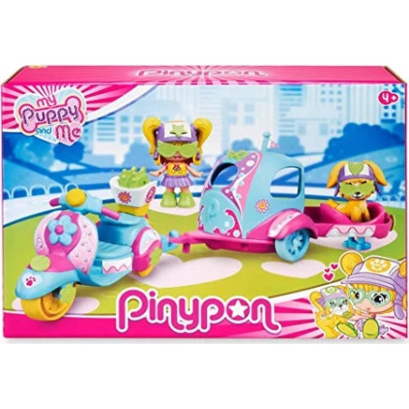 Pinypon Puppy Motorbike