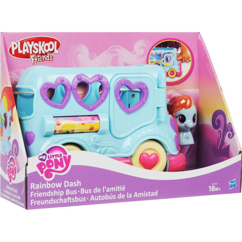 Pla My Little Pony Rainbow Dash Friendship Bus