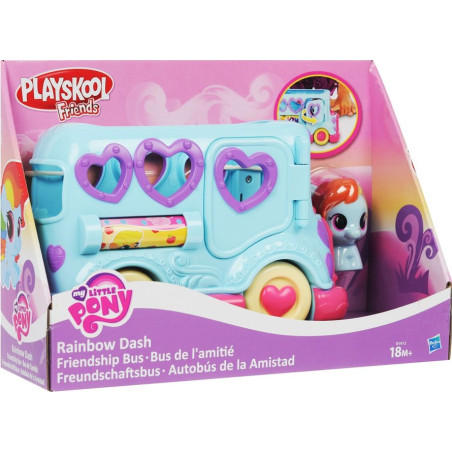 Pla My Little Pony Rainbow Dash Friendship Bus