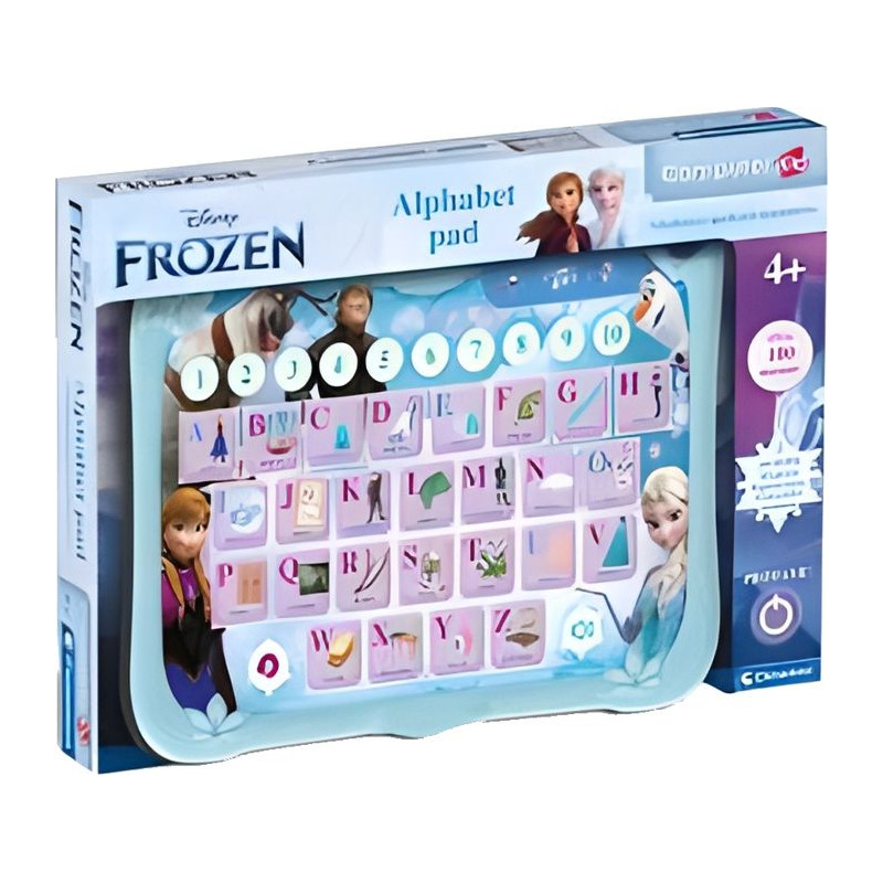 Frozen Alphabet Pad