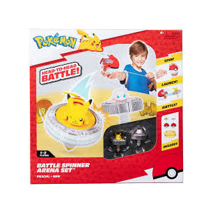 Pokemon Arena Di Combattimento Con Trottola E Due Pers