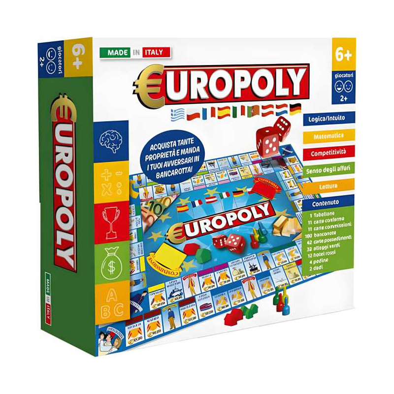 Gioco Da Tavola "europoly"
