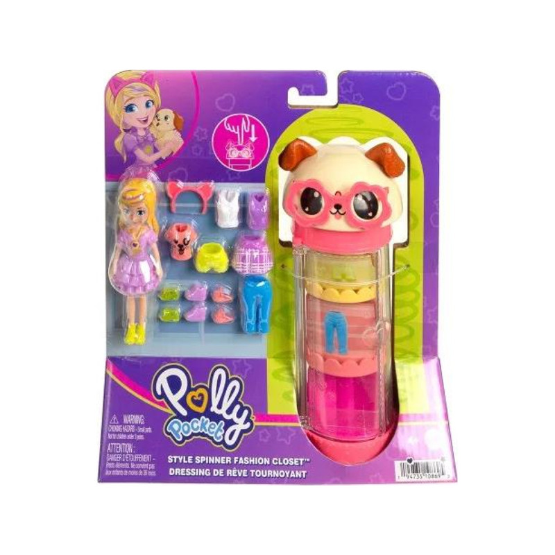 Polly Pocket Armadio Gira La Moda