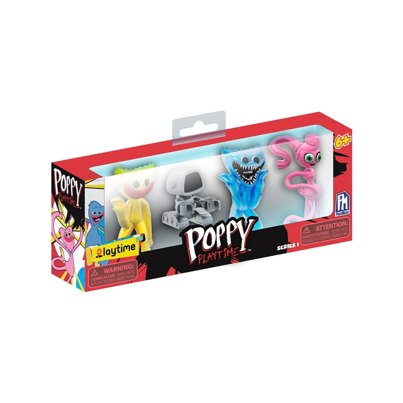 Poppy Mini Figure 7cm 4-pack