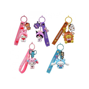 Portachiavi Hello Kitty And Friend