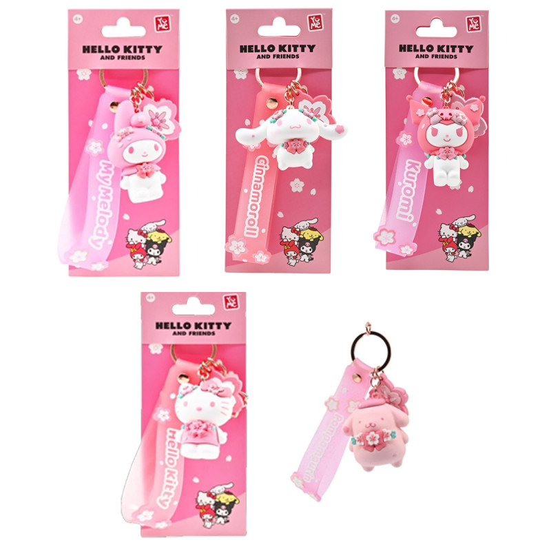 Portachiavi Hello Kitty And Friend