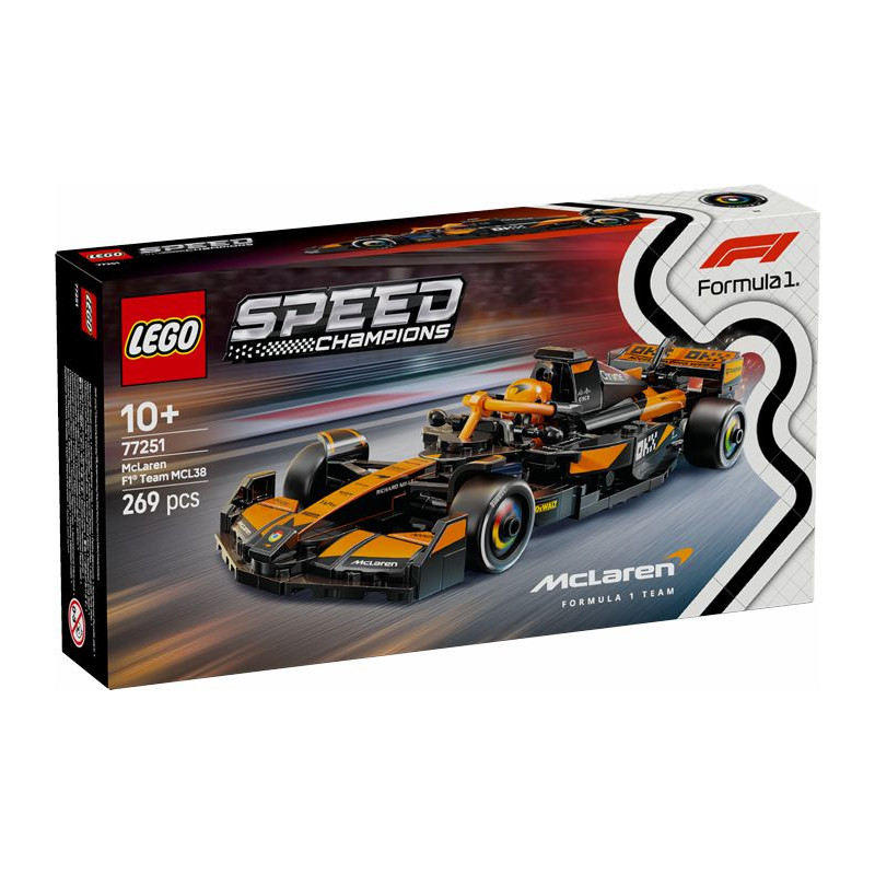 Lego Speed Mclaren F1 Team Mcl38