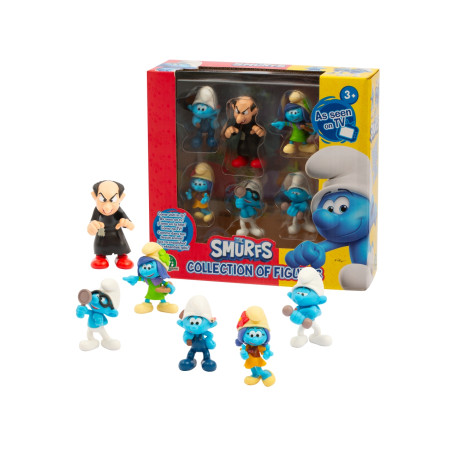 Puffi 6 Personaggi 5,5 Cm Gargamella