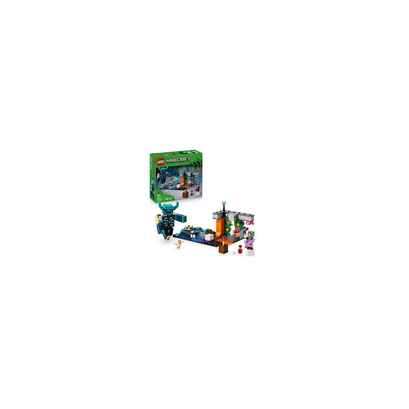 Lego Minecraft The Warden Encounter