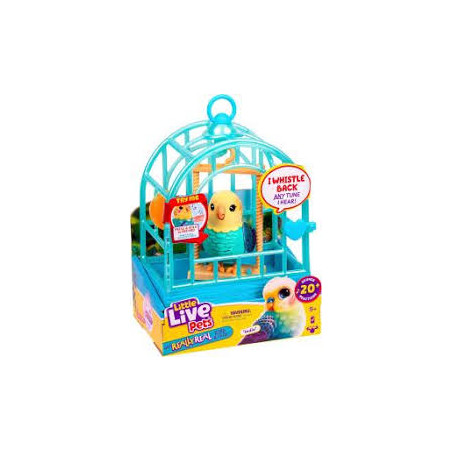 Little Live Pets My Real Ly Real Bird & Cage assortiti.