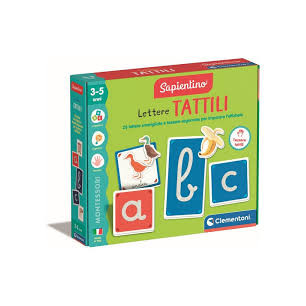 Montessori - Lettere Tattili