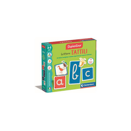 Montessori - Lettere Tattili