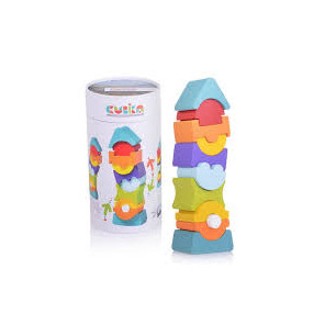 Torre Flessibile Colorata Legno