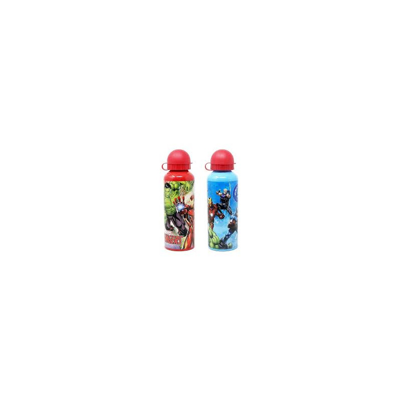 Borraccia Alluminio 500 Ml Avengers Multicolor