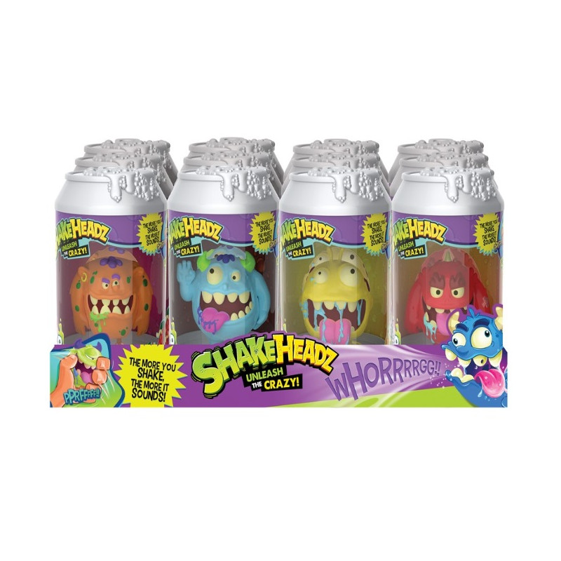 Shakeheadz Slob Monster Asst.in Lattina