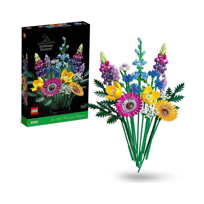Lego The Botanical Collection Bouquet Fiori Selvatici