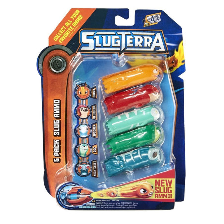 Slugterra Slug Blister 5 Muniz. Ass