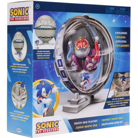 Sonic 2 5in Death Egg Plyset W Sonic