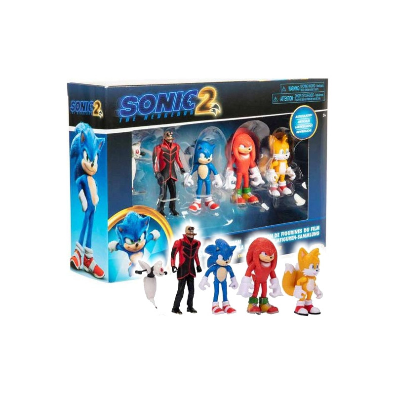 Sonic 2 Movie 2 5in Fig Pack