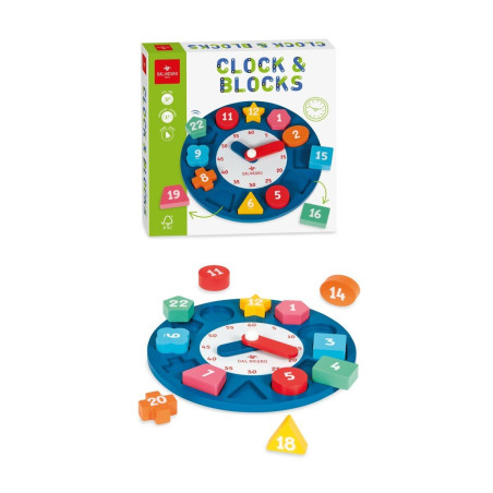 Clock And Blocks