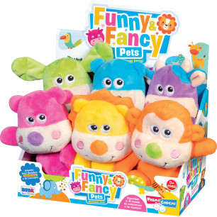 Peluche 6 assortiti.ti 14 Cm