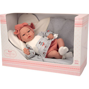 Arias Bebè 40Cm Abito Righe