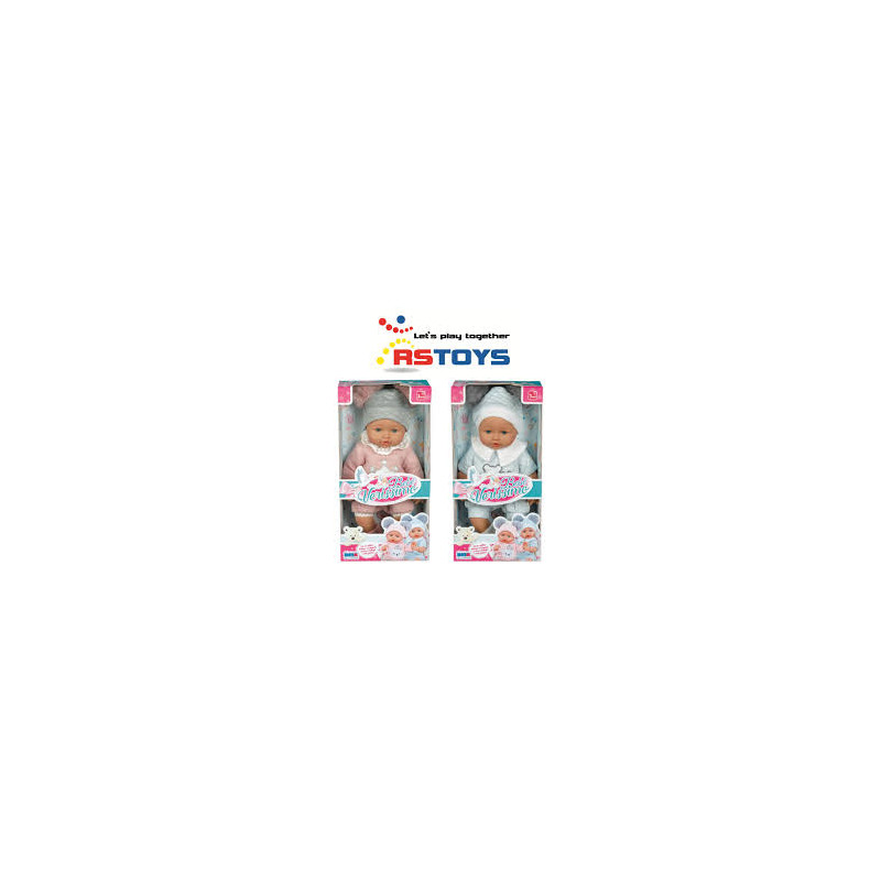 Bambola Bebe' Verissimo 30 Cm 4 assortiti.ti Ponpon