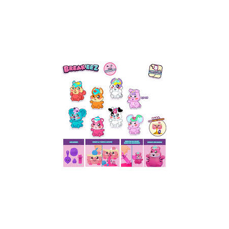 Breakeez Cakes assortitit.