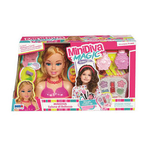 Minidiva Magic Make Up Testa Bambola E Trousse