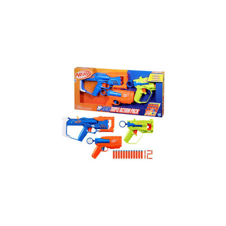 Nerf Nseries Triple Action Pack