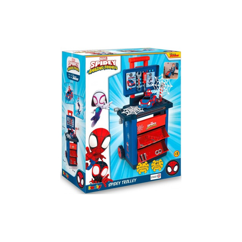 Spidey Workshop Cart + Auto DaCostruire