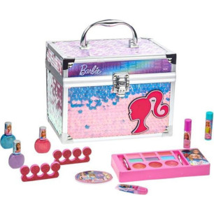 Barbie Lip Balm With Train Case