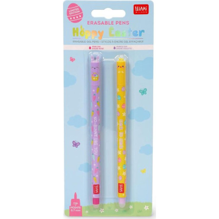 2 Penne Gel Cancellabii Bunny + Chick