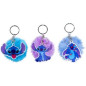 Stitch Pom Pom Keyring