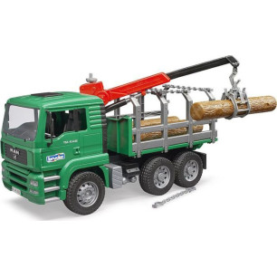 Man Tga Timber Truck With Loading