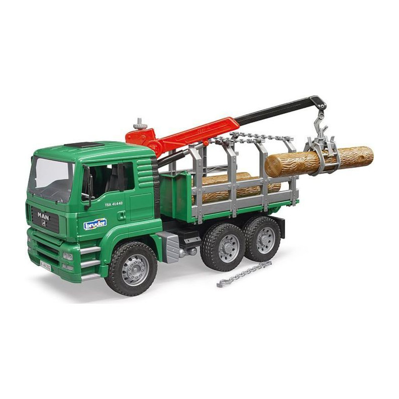 Man Tga Timber Truck With Loading