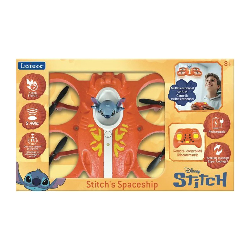 Stitch Flying Rc - Astronave Di Stitch