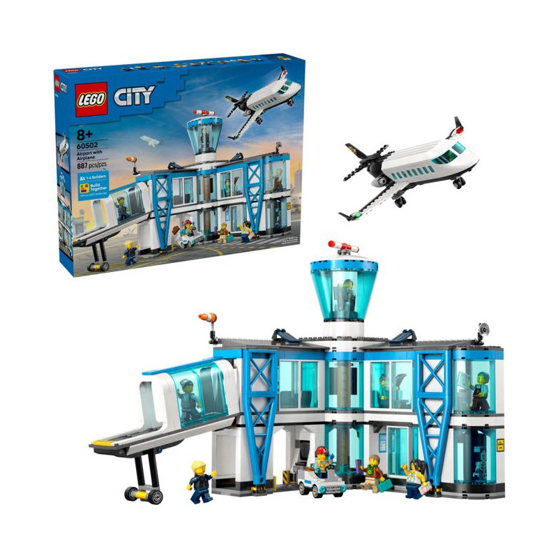 Lego City Aeroporto Con Aereo 60502