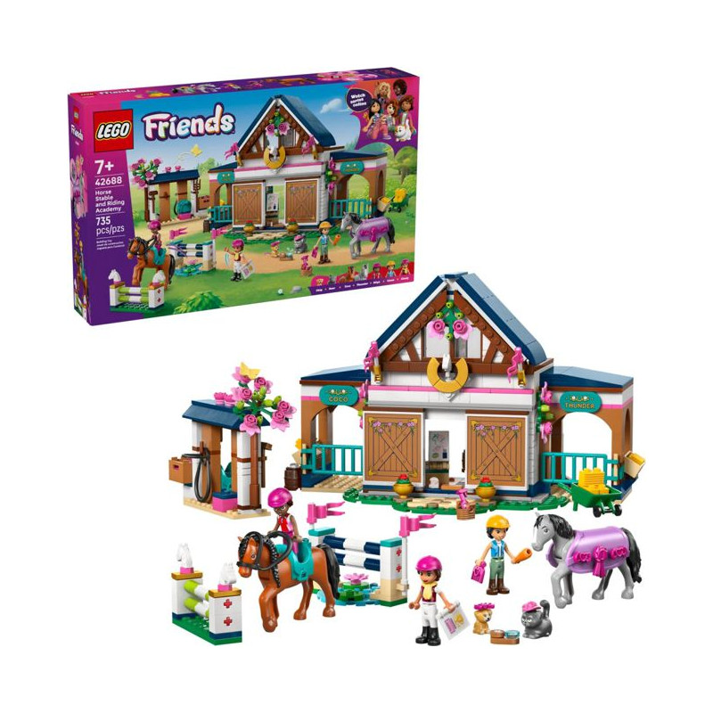 Lego Friends Scuderia E Accademia 42688