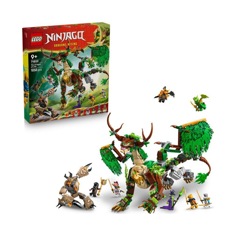 Lego Ninjago Drago Della Vita 71859