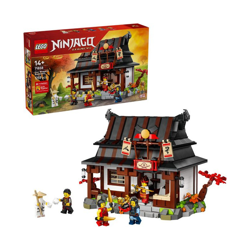 Lego Ninjago Four Weapons Blacksmith 71858