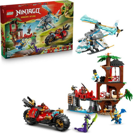 Lego Ninjago Ninja Vehicle Tree House Battle 71857