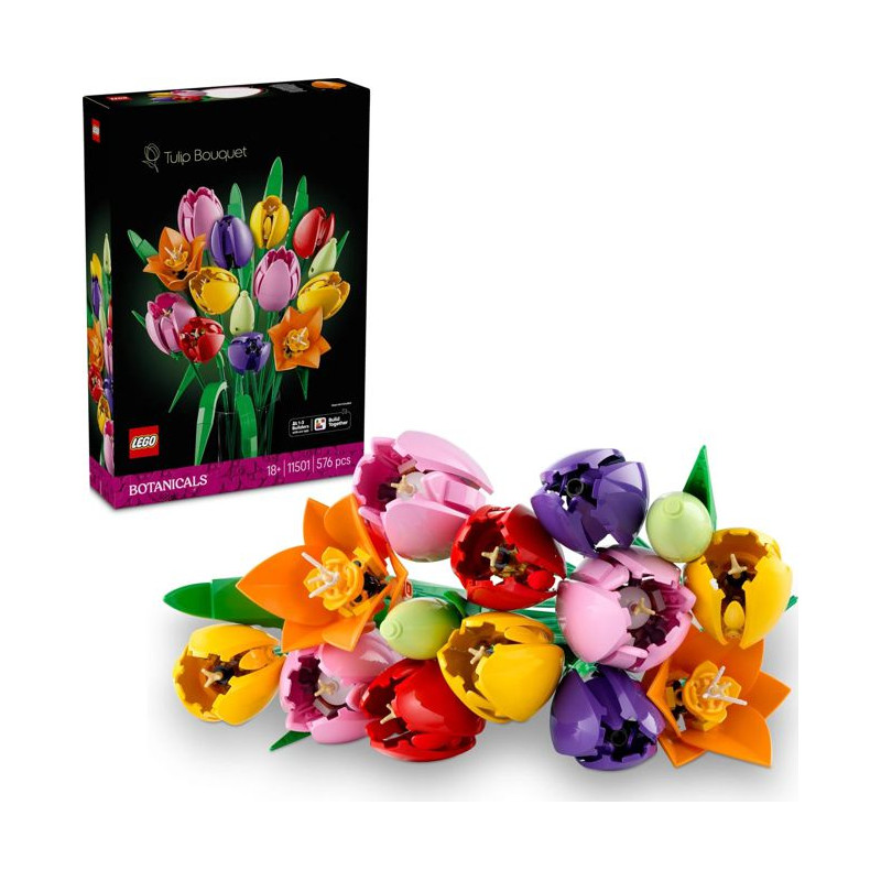 Lego Botanicals Bouquet Di Tulipani 11501