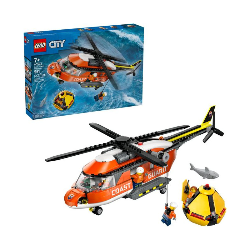 Lego City Elicottero Della Guardia Costa 60503